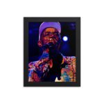 Beres Pop Art Print by Cathy-Ann "Caos" Small