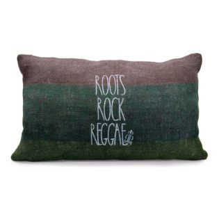 SPK Kreations Roots Rock Reggae Throw Cushion