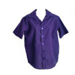 Heckie Gears Navy Polkadot Print Men Shirt