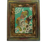 Flower of life - Oil Mixed Media Painting